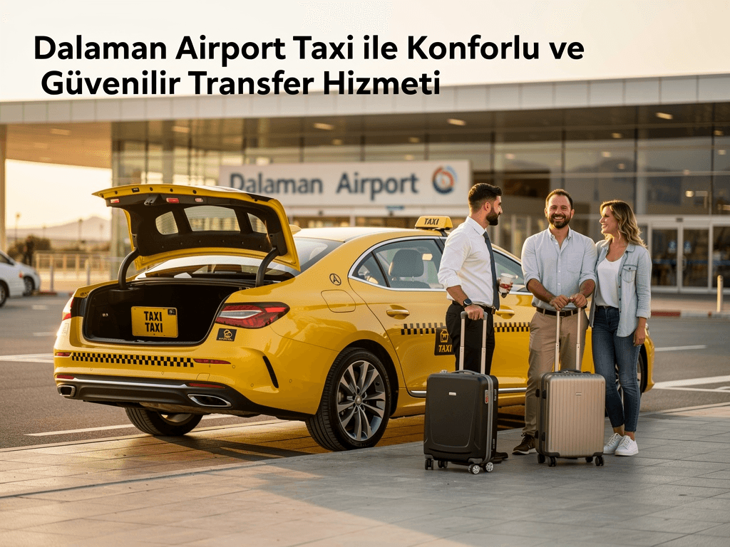 Dalaman Airport Taxi ile Konforlu ve Güvenilir Transfer Hizmeti